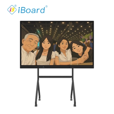 55 65 75 86 98 اینچ صفحه لمسی LCD 4K تعاملی صفحه سفید صفحه هوشمند کلاس درس صفحه الکترونیکی صفحه هوشمند دیجیتال برای تدریس