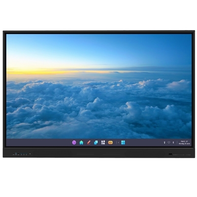 75 اینچ IBoard Ultra HD رزولوشن 4K نمایشگر صفحه تخت تعاملی ️ صفحه سفید تعاملی دیجیتال با صفحه نمایش چند لمسی ، ضد درخشش و صفحه نمایش ماندگار برای جلسه کلاس درس یاد بگیرید