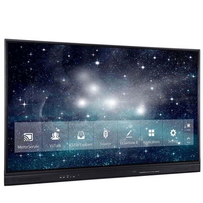 قیمت کارخانه 4k 55 65 75 85 96 110 اینچ صفحه لمسی چند زبان نرم افزار LCD هوشمند اندروید صفحه تعاملی