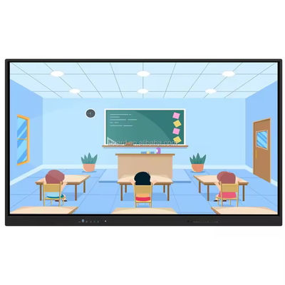 IBoard 55 اینچ 4K Whiteboard تعاملی LCD Smart Board پنجره اندروید همه در یک صفحه نمایش لمسی برای آموزش در مدرسه