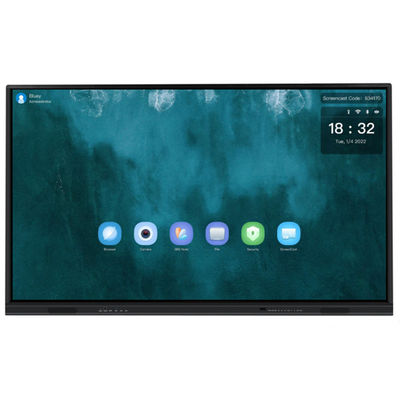 صفحه نمایش لمسی 65 اینچی iBoard Interactive Whiteboard برای کلاس های شرکت