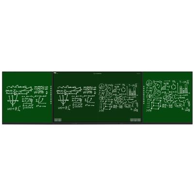 IBoard Factory Direct University School Interactive Smart Black ChalkBoard Marker Pen Whiteboard Greenboard Touch Panel Display 75 86 98 اینچ برای آموزش و پرورش پانل مسطح تعاملی با سایدبورد IR