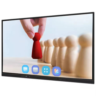 صفحه نمایش 4K اندروید 14 تعاملی 86 اینچ چند رسانه ای صفحه سفید هوشمند صفحه نمایش لمسی الکترونیکی برای کلاس درس