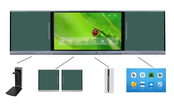 IBoard Factory عمده فروشی هوشمند با هم مرتبط قابل ضبط قابل اشتراک گذاری تخته سیاه متقابل تخته سفید راه حل برای مدرسه همکاری طوفان مغزی سبک های قلم تخته سفید نوشتن