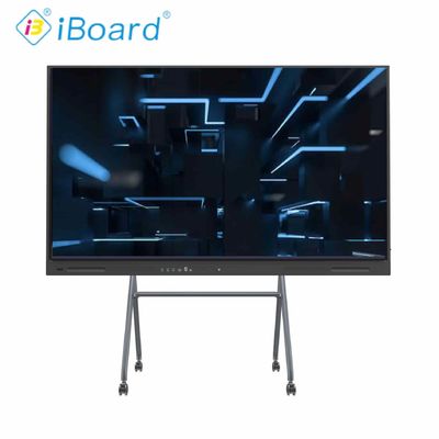 75 اینچ IBoard Ultra HD رزولوشن 4K نمایشگر صفحه تخت تعاملی ️ صفحه سفید تعاملی دیجیتال با صفحه نمایش چند لمسی ، ضد درخشش و صفحه نمایش ماندگار برای جلسه کلاس درس یاد بگیرید