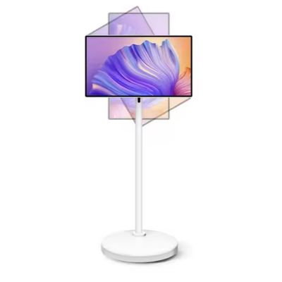 27 اینچ قابل حمل Smart Screen Rotate Smart TV برای نمایشگاه فروشگاه/SOHO/خارج از خانه