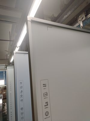 سطح سرامیکی مستقیم یا پلاستیکی درخشان IR 20 نقطه لمس تعاملی Whiteiboard Smart Touch Panel با 22 تا کلید سریع در هر طرف برای ناوبری سریع و آسان