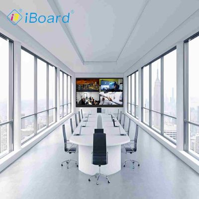 Iboard محصول جدید صفحه نمایش هوشمند 98 اینچی 4K صفحه نمایش تخت تعاملی صفحه نمایش صفحه نمایش لمسی بزرگ برای اتاق جلسه
