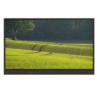 تخته سفید تعاملی LED 65 اینچی اندروید 14 8+128G دوربین میکروفون PC Wifi بلندگو لمسی همه کاره با ابزارها و برنامه ها برای مدرسه، آموزش، دفتر و اتاق جلسه