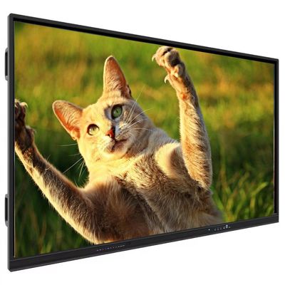 صفحه نمایش تخت تعاملی 65 اینچی با صفحه لمسی مادون قرمز و رم 3 گیگابایتی