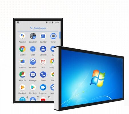مانیتور ویدئویی رسانه ای لمسی USB داخلی CMS اندروید PC 49 اینچی