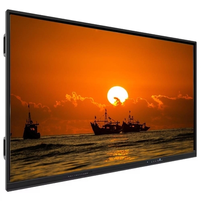 قیمت کارخانه 4k 65 75 85 96 110 اینچ صفحه نمایش لمسی نرم افزار چند زبانه ال سی دی برد هوشمند اندروید برد تعاملی