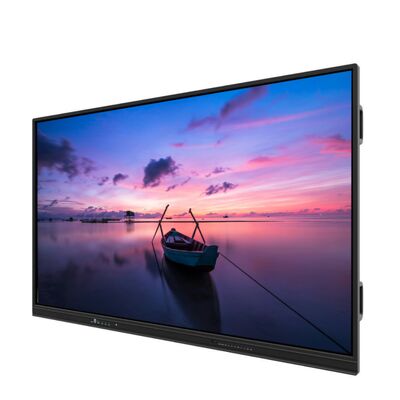 فروش داغ تخته سفید تعاملی 86 اینچی صفحه نمایش لمسی دیجیتال تخته سفید هوشمند برای کنفرانس جلسه کلاس درس