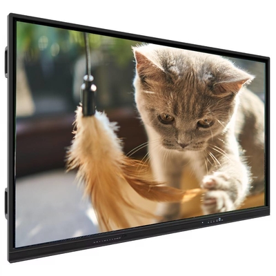IBoard 55/65/75/85/98/100/110 Inch Touch Screen صفحه نمایش صاف اتاق جلسه آموزش کلاس درس صفحه سفید هوشمند تعاملی