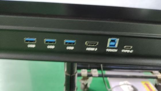 صفحه نمایش هوشمند 75 اینچ 4k Lcd تابلو سفید تعاملی وای فای تعاملی صفحه نمایش لمسی تخت برای تدریس و کنفرانس دفتر