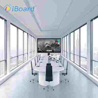 75 اینچ صفحه نمایش فلات تعاملی صفحه هوشمند لمسی با اندروید 14 8+128G برای آموزش