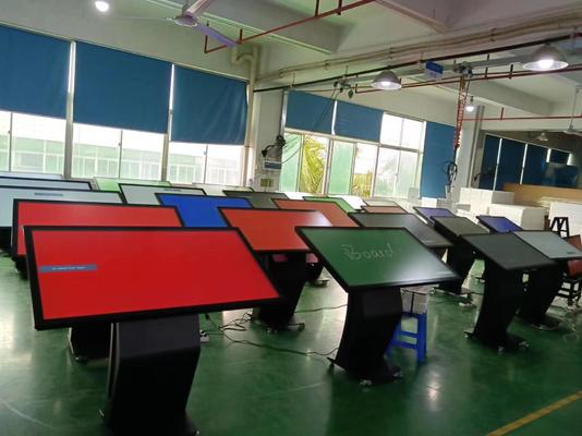 کیوسک صفحه لمسی اندروید ویندوز گزینه ای کیوسک ایستاده دیجیتال توتم برای بانک دفتر بیمارستان فروشگاه دارویی 32 43 55 65 اینچ