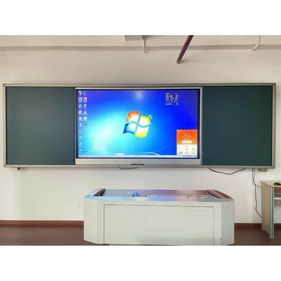 صفحه نمایش لمسی تعاملی 75 اینچی پنل LED هوشمند 350cd/m2 2.5ms آموزش مدرسه