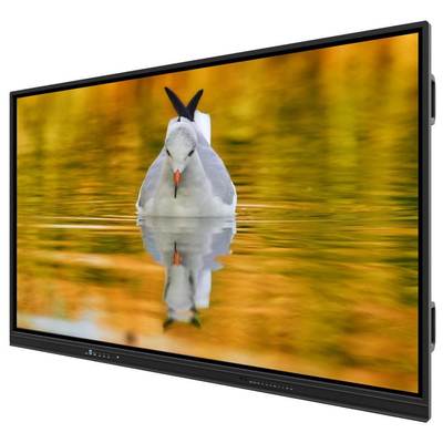 صفحه سفید تعاملی LED با اندروید 14 Ultra Fine Infrared Touch و میک اپ دوربین اختیاری برای مدارس و جلسات