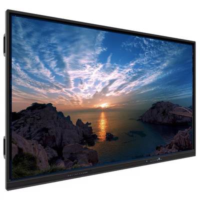 تولید کننده اصلی Multi Touch Screen Mobile Stand Lcd Digital Interactive Smart Board 55 65 75 اینچ پانل مسطح تعاملی برای تدریس و کسب و کار