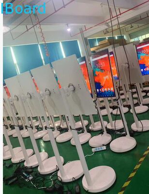 32 اینچ صفحه سفید تعاملی بی سیم با دوربین داخلی و تلویزیون قابل حمل هوشمند