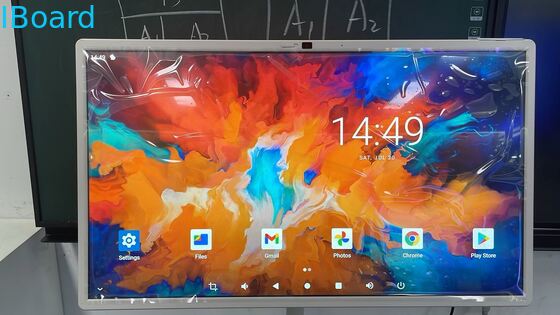 32 اینچ صفحه سفید تعاملی بی سیم با دوربین داخلی و تلویزیون قابل حمل هوشمند