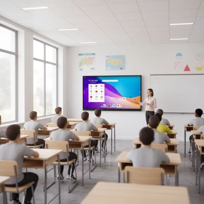 75" تابلو متقابل مادون قرمز IFPD برای آموزش