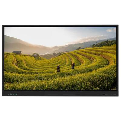iBoard چین 75 اینچ LCD اسمارت برد اندروید PC وب کم نرم افزار AIO AI پنل