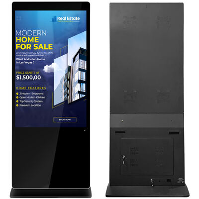 تابلوی دیجیتال LCD سفارشی با رزولوشن 3840*2160، روشنایی 500 نیت و عملکرد SDK برای تبلیغات داخلی و خارجی