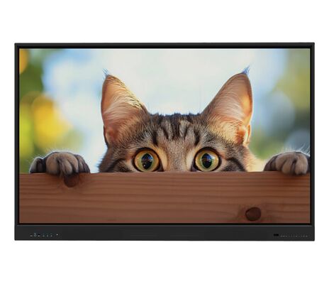 ضد درخشش صفحه مسطح تعاملی چند صفحه لمسی صفحه سفید تعاملی برای جلسه مدرسه