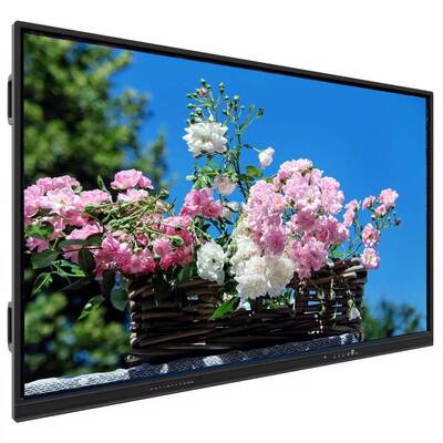 IBoard 4K Ultra HD تخته سفید تعاملی با فناوری لمس مادون قرمز و سیستم عامل دوگانه برای آموزش هوشمند