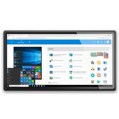 تخته سفید تعاملی 65 اینچی با ذخیره سازی 8 + 128G و لمس مادون قرمز برای آموزش و جلسات