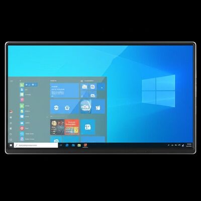 تخته سفید تعاملی 86 اینچی با اندروید 14 و پروژکتور بی سیم برای آموزش و جلسات