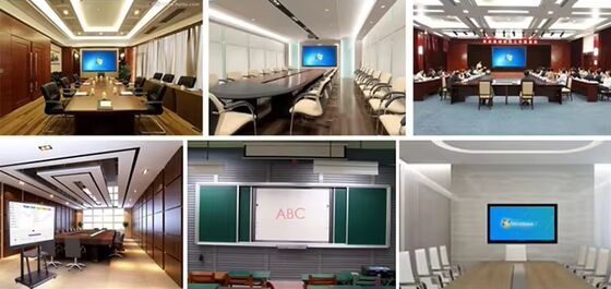 صفحه هوشمند برای اتاق کنفرانس و یادگیری الکترونیک همکاری تقویت شده الکتریکی چربی اینچ صفحه هوشمند