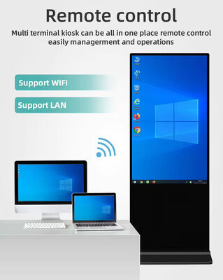 سیگنال دیجیتال صفحه لمسی مادون قرمز با رزولوشن Full HD و پشتیبانی از چند سیستم عامل برای نمایش تعامل