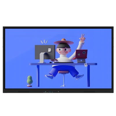 مانیتور صفحه لمسی تعاملی 86 اینچی Free-OS برای جلسات و کلاس های امن