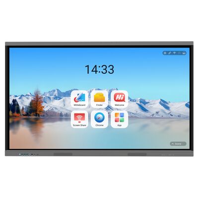 iBoard 75 اینچ اندروید 16 گواهینامه EDLA گوگل پنل تخت هوشمند تعاملی تخته هوشمند