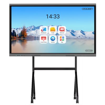 iBoard 75 اینچ اندروید 16 گواهینامه EDLA گوگل پنل تخت هوشمند تعاملی تخته هوشمند