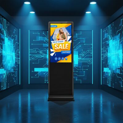 سیگنال های دیجیتال مبتنی بر اینترنت GPRS با حافظه 8G و CMS مبتنی بر ابر که مدیریت محتوا و نمایشگرهای تعاملی را ارائه می دهد