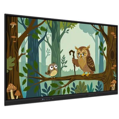 75 اینچ اندروید 4K LED Interactive Board Finger Touch USB Projection Whiteboard