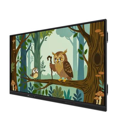 75 اینچ اندروید 4K LED Interactive Board Finger Touch USB Projection Whiteboard