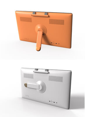 اسکنر کد QR ساخته شده با صفحه لمسی کیوسک سبک مد با نسبت کنتراست 4000 به 1 طراحی شده برای تعامل با مشتری