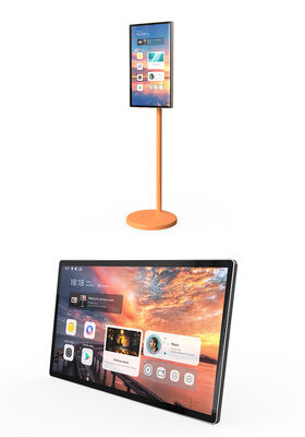 میز لمسی مشکی با صفحه نمایش لمسی خازنی که راه حل های متنوعی را برای همکاری و تعامل دیجیتال ارائه می دهد