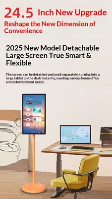 اسکنر کد QR ساخته شده با صفحه لمسی کیوسک سبک مد با نسبت کنتراست 4000 به 1 طراحی شده برای تعامل با مشتری