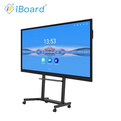 75 Inch Infrared Touch 4K UHD 3840*2160 Multi-Touch Interactive Touch Screen Monitor with AI Function Android 14 4+32G or 8+128G