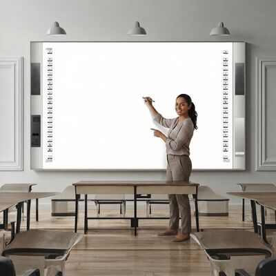 55 65 75 85 98 100 اینچ آموزش و پرورش چین صفحه لمسی دیجیتال تعاملی تخته سفید تخته سفید هوشمند برای مدرسه