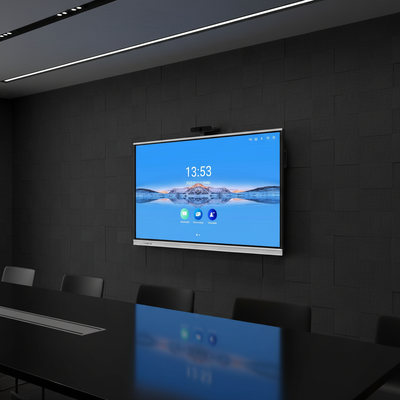 Iboard 75 Inch 4K Digital Whiteboard 20-Point IR Touch for Education & Collaboration
