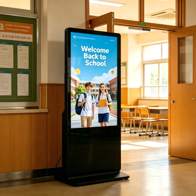 43/49/55/65/75 inch Floor standing Commercial Display Touch Screen Kiosk Advertising Digital Signage