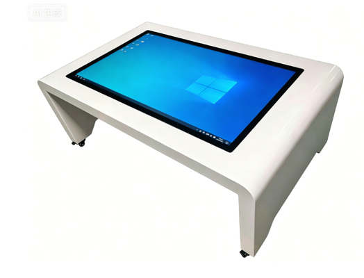 Android Win PC Smart 55 Inch Touch Table PCAP IR 20 Points For Game Center Office Coffee