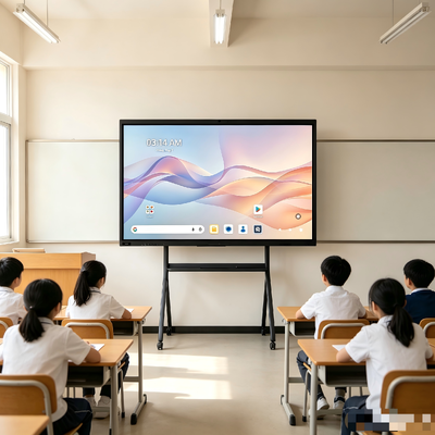 iBoard 75 اینچ صفحه نمایش تخت تعاملی صفحه هوشمند با گواهینامه Google EDLA